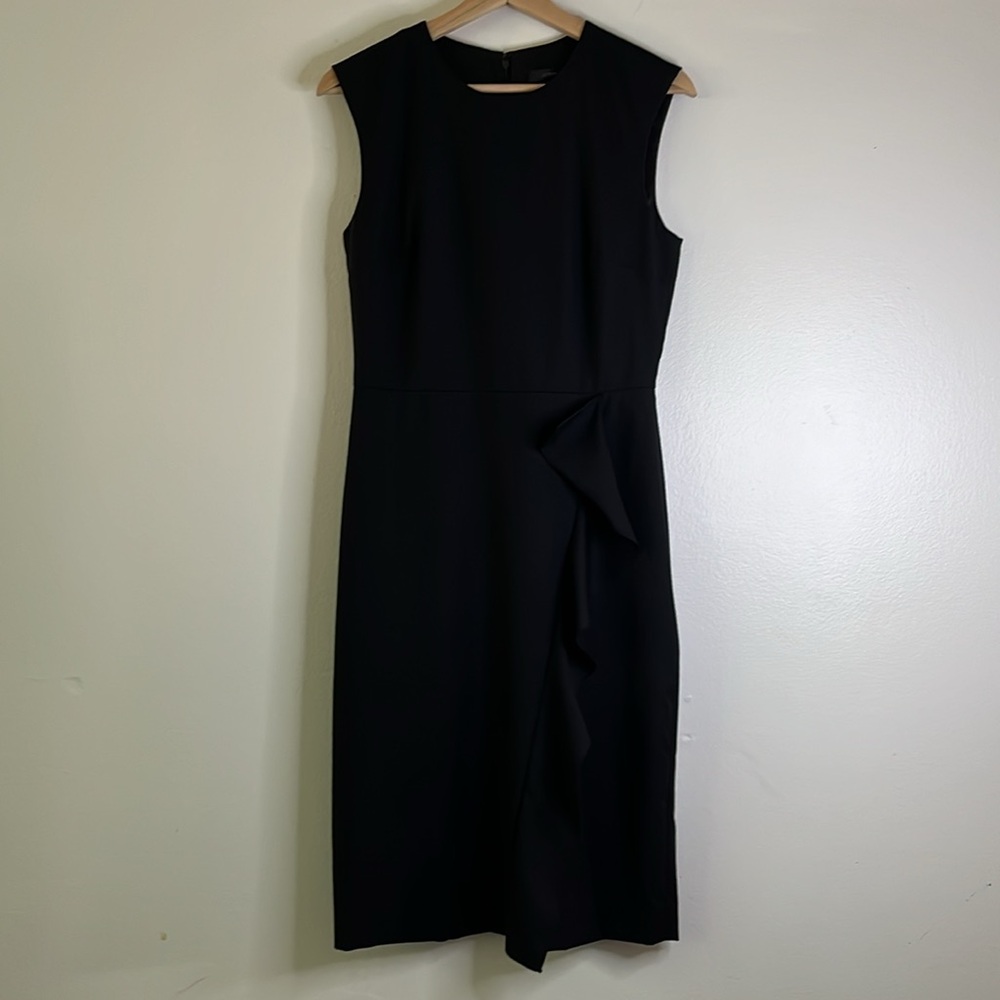 J. Crew Black Sleeveless Dress